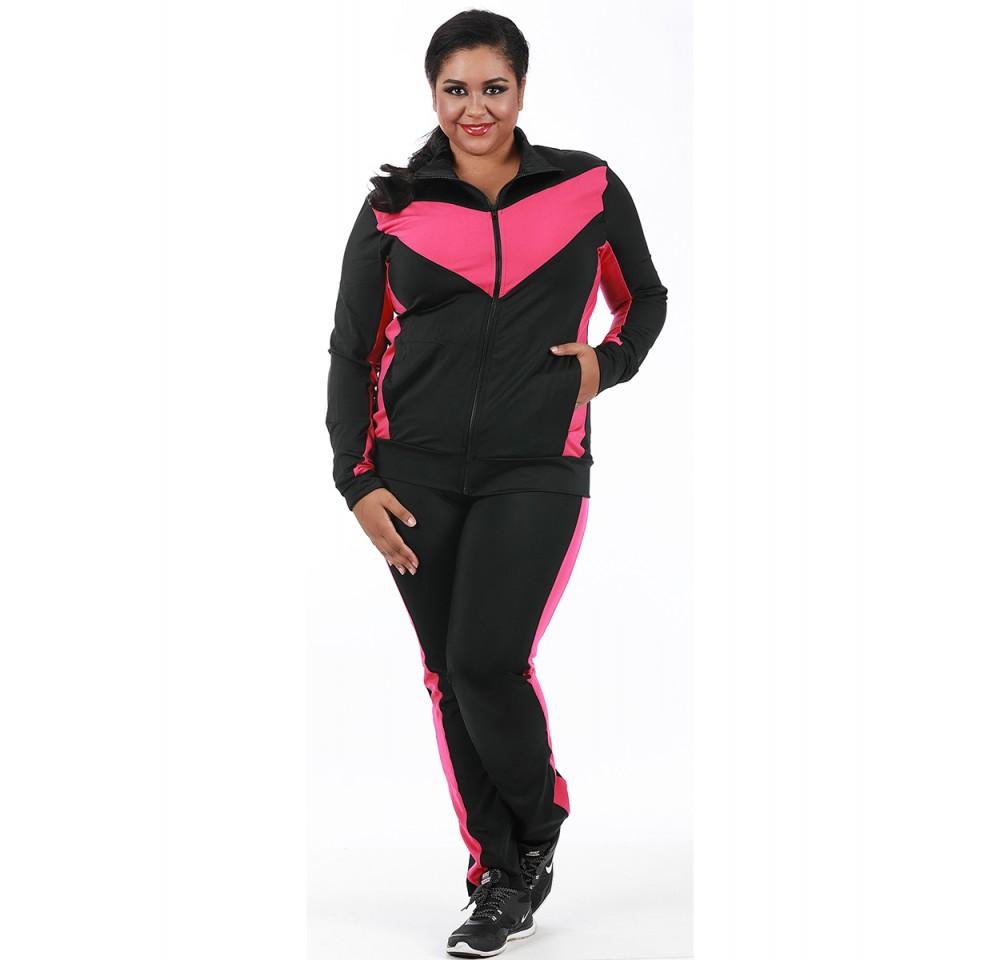 InstantFigure Curvy Plus Size Activewear Compression Jacket AWJ029C