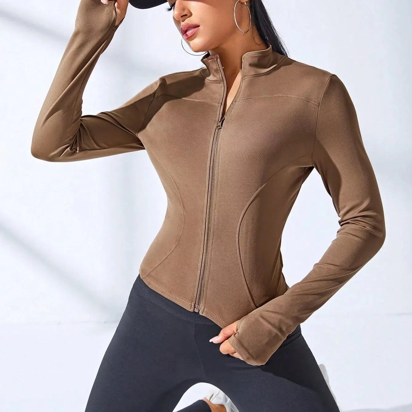 2024 New Yoga Coat Short Sports Jacket WOMEN'S Fitness Clothes