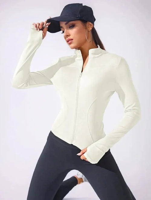 2024 New Yoga Coat Short Sports Jacket WOMEN'S Fitness Clothes